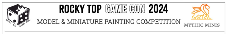 RTGC Miniature Painting Competition Banner
