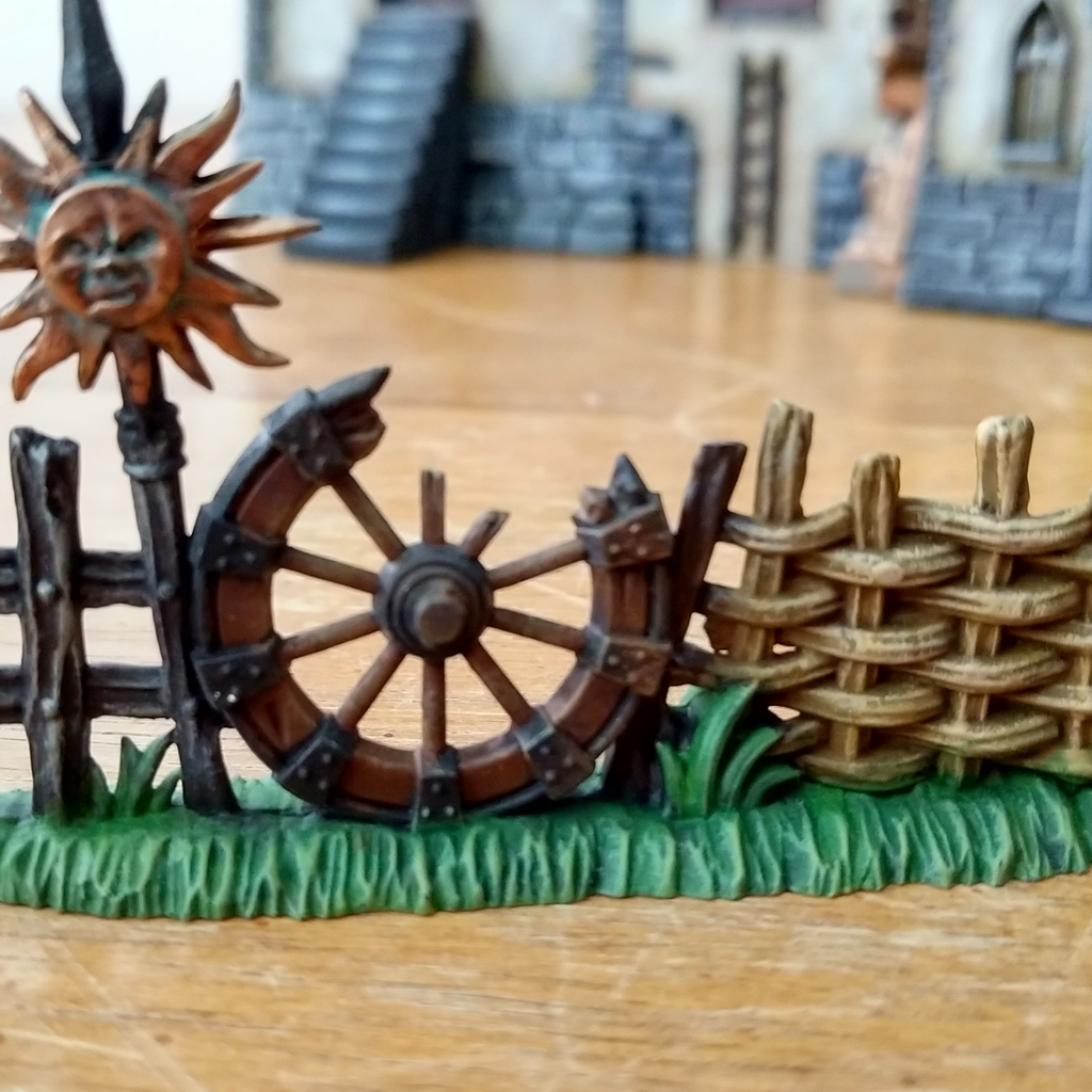 Warhammer Fortified Manor Detail Grass