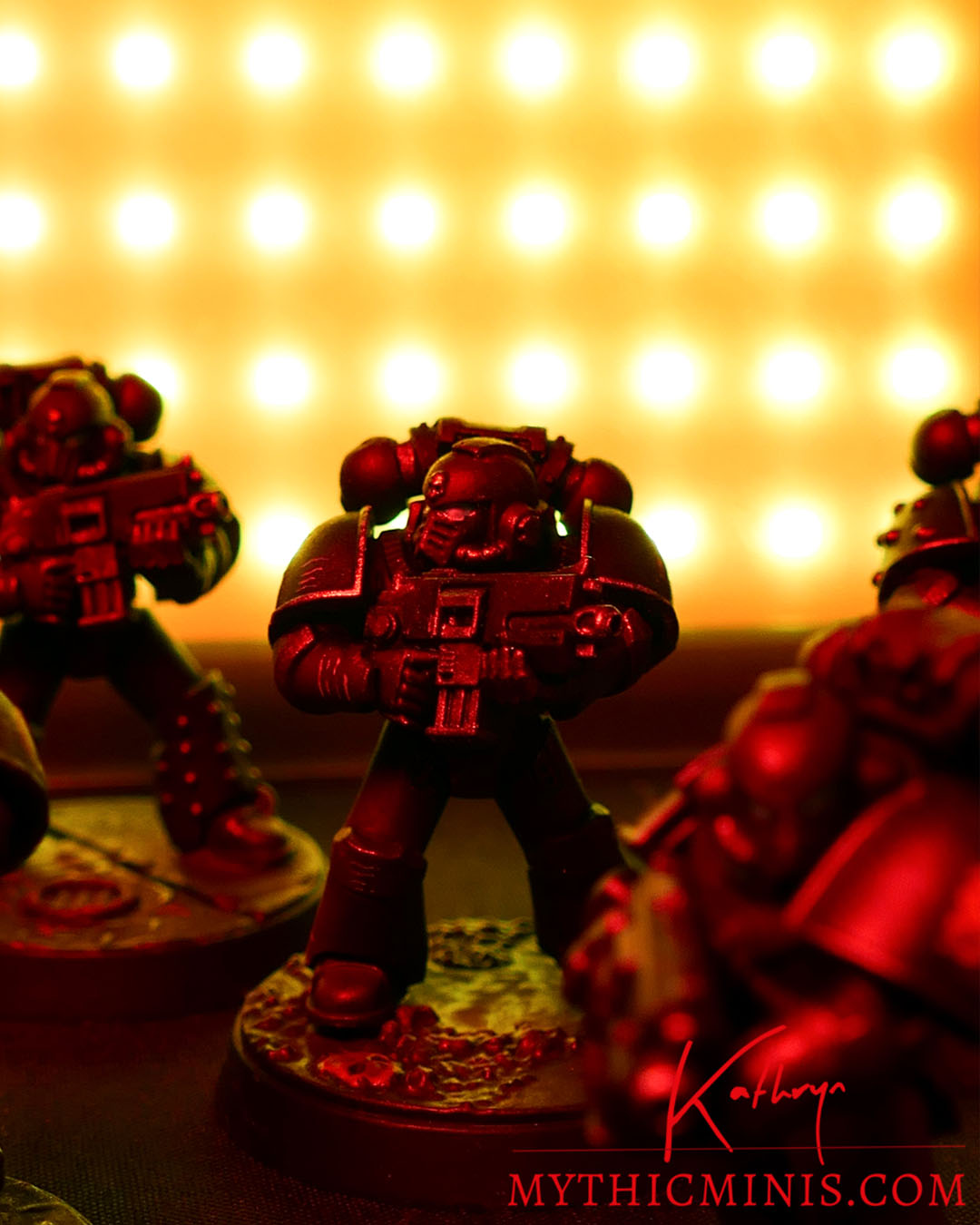 Chaos Space Marines Word Bearers by Chris Gropp