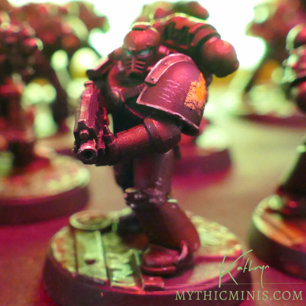 Chaos Space Marines Word Bearers by Chris Gropp