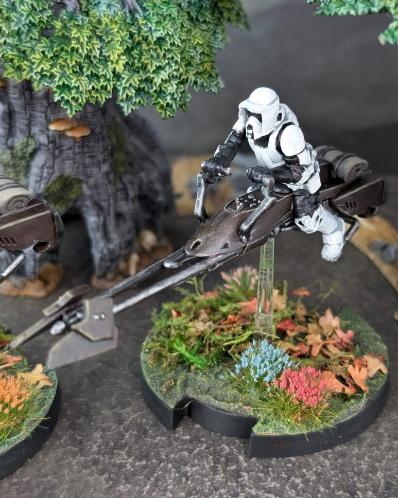 Painting 74-Z Speeder Bikes