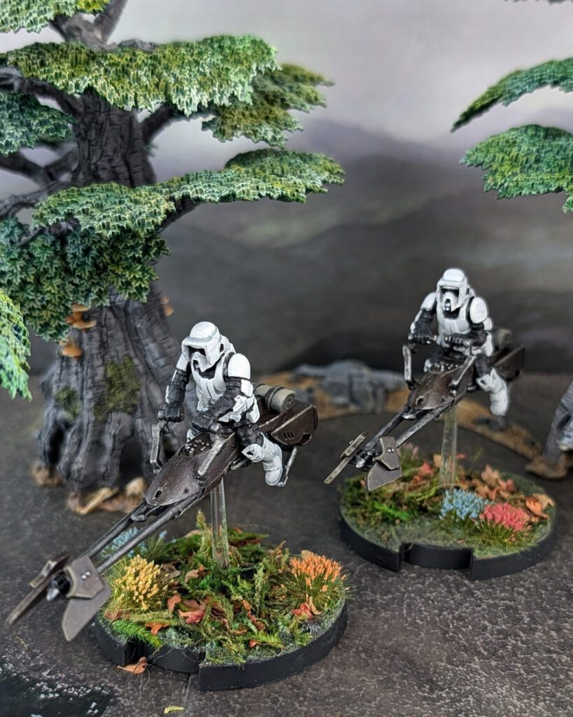 Painting 74-Z Speeder Bikes