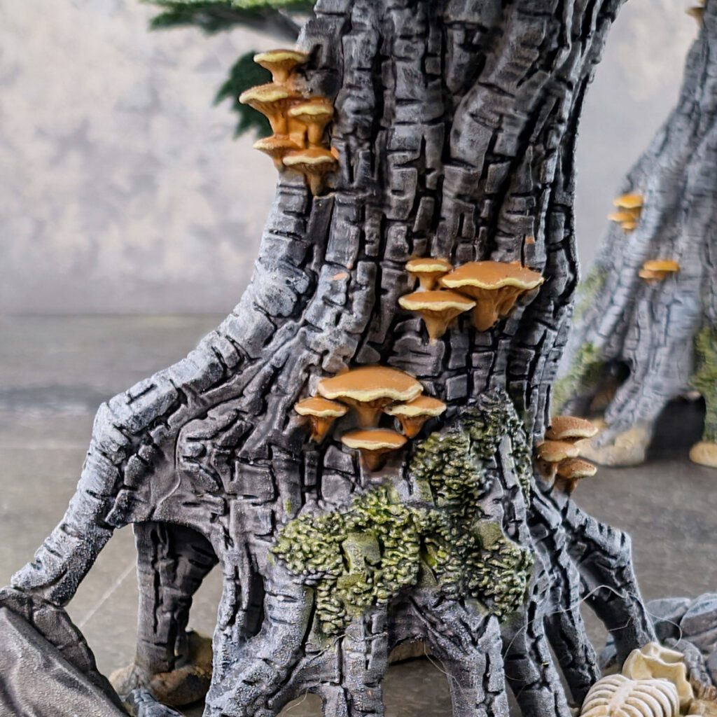 Spring Awakened Wyldwood Bark and Mushrooms