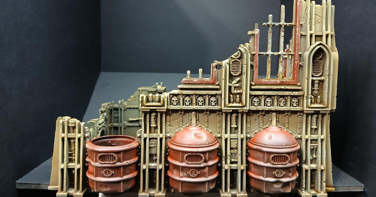 How to paint Kill Team Hive Storm Terrain Featured