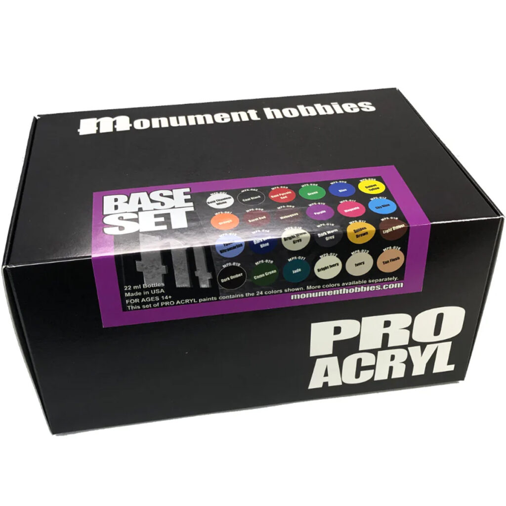 Monument Hobbies Pro Acryl Base Set