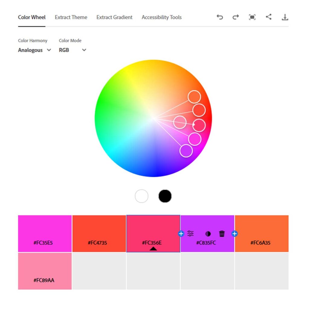 Adobe Color Wheel