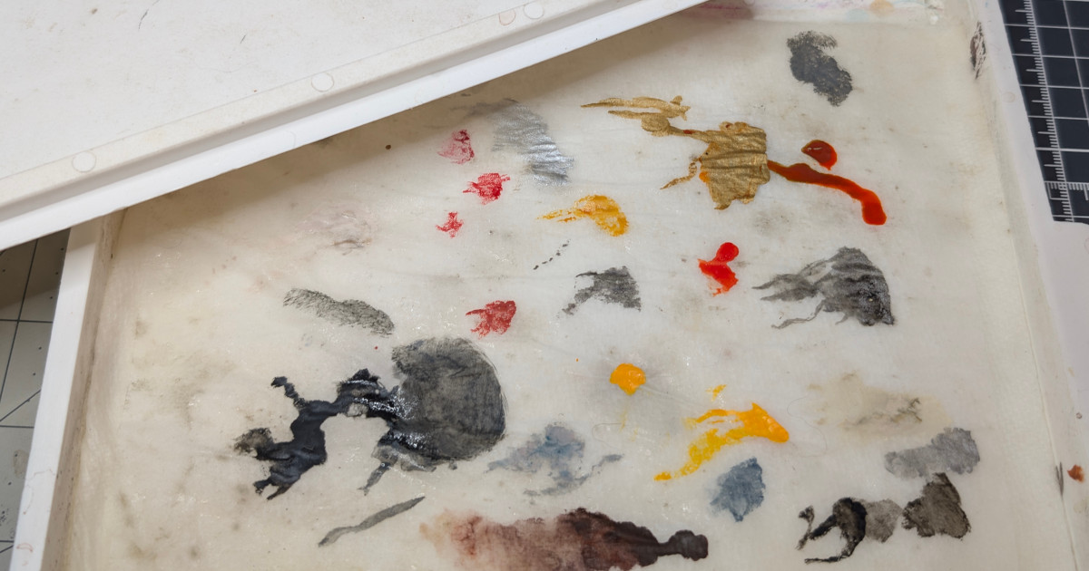Wet Palettes for Miniature Painting