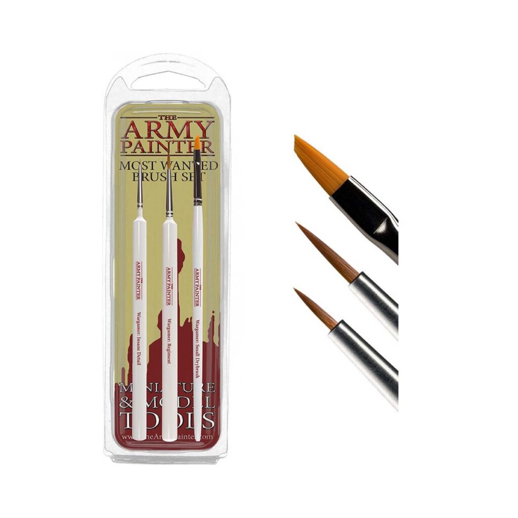 Army Painter Most Wanted Brush Set