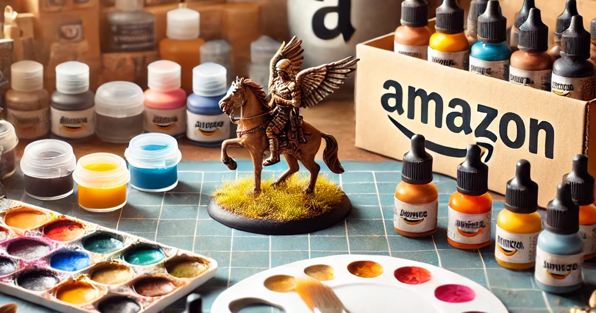 Essential Miniature Painting Supplies You Can Buy on Amazon