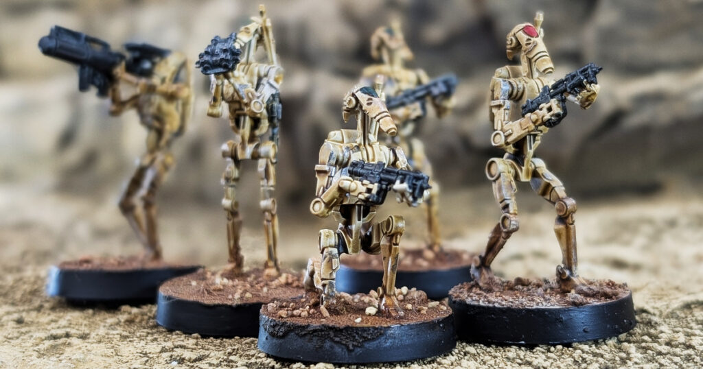B1 Battle Droids Contrast Featured
