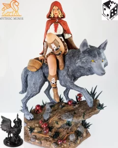 Little Red Riding Hood Bronze