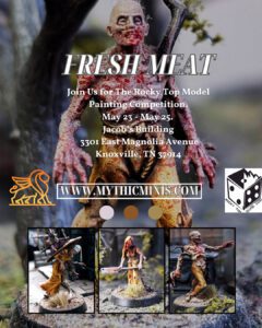 Rocky Top Model Competition 2025 Flyer Zombie Models