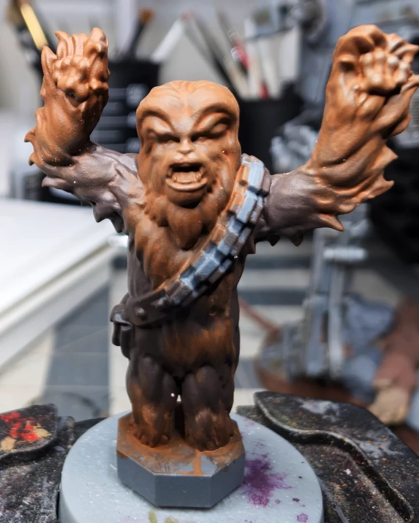 Chewbacca Basecoat Dryad Bark