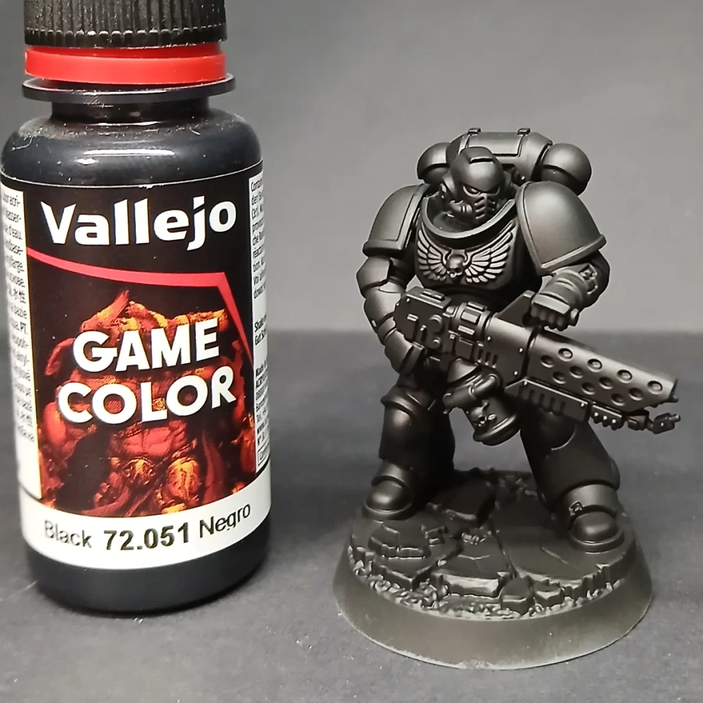 Priming Step 2 Matte Black