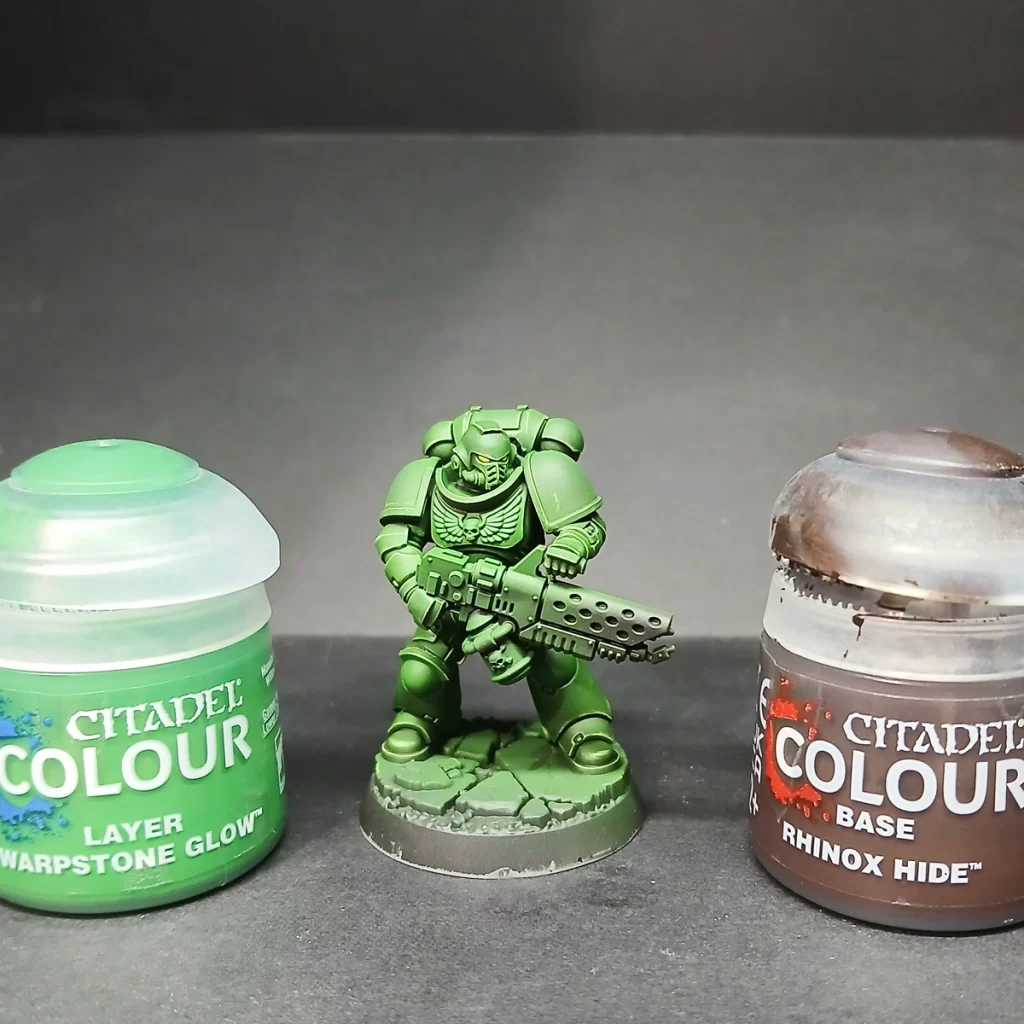 Shading the Armor with Glazes