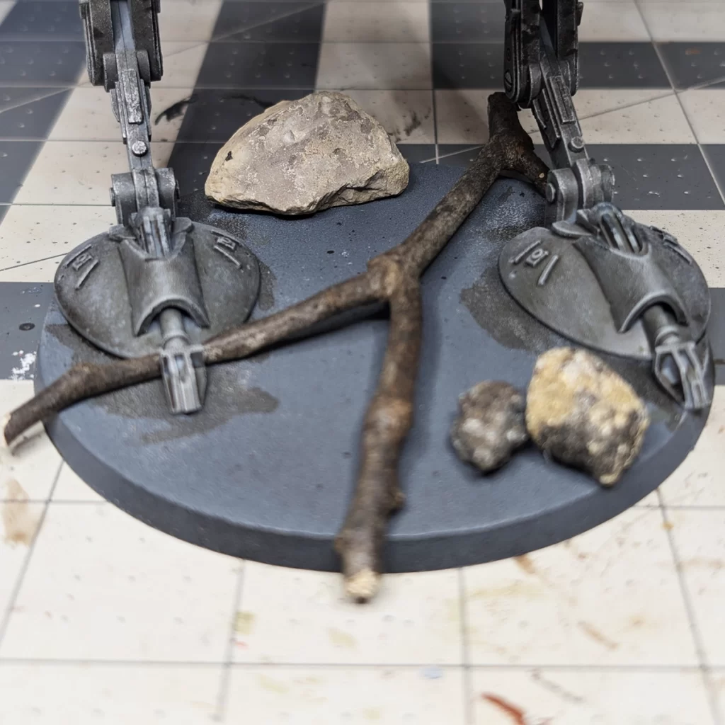 Glue Rocks and Sticks