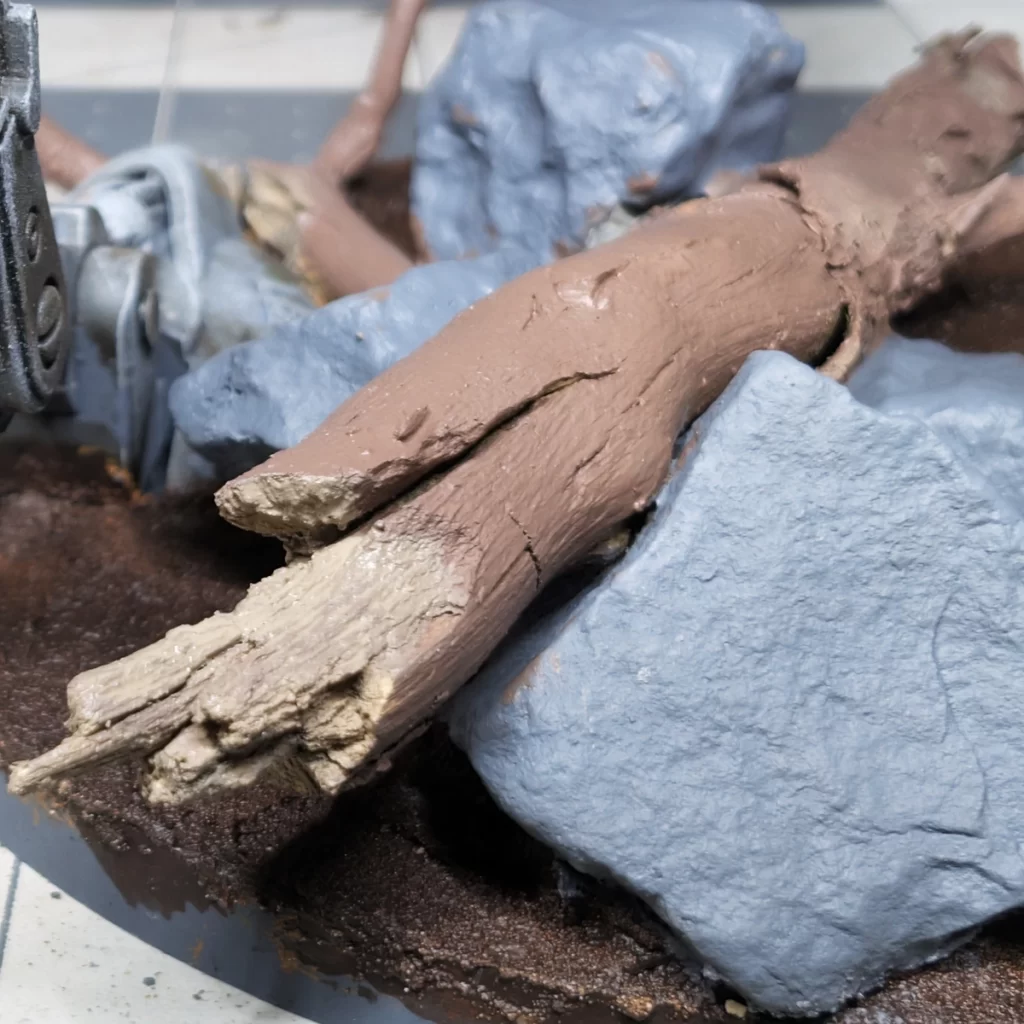 Paint Exposed Wood Baneblade Brown