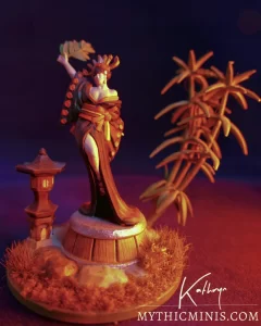 Emily Walters - Uzume Japanese Goddess - Bronze