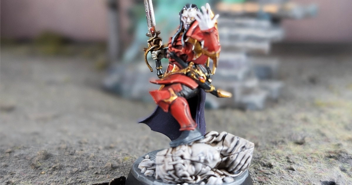 How to Paint Prince Duvalle in a Blood Dragon Theme