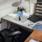 Simple Miniature Painting Workspace Featured