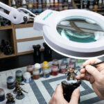 Choosing the Best Magnifier for Miniature Painting
