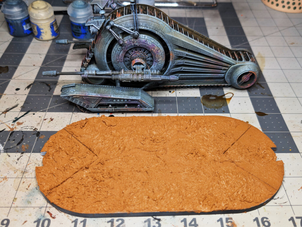 Geonosis Desert Base Vallejo Brown Earth