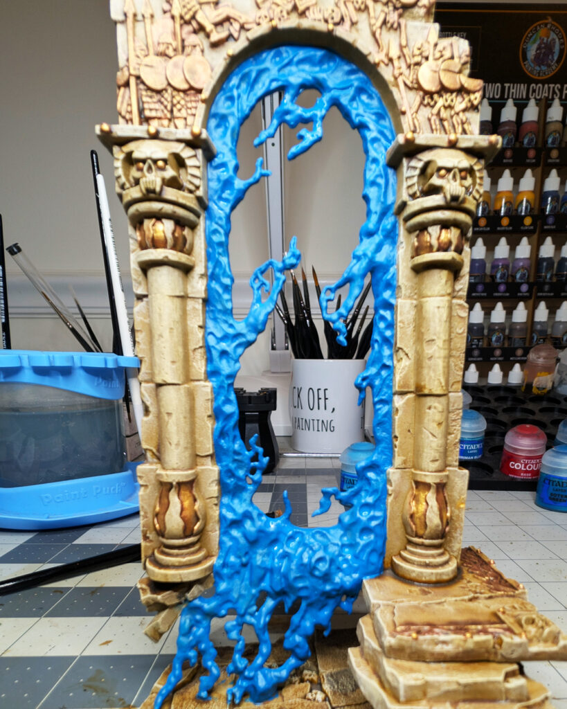 Portal Goop Base Thousand Sons Blue